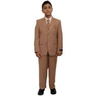 Tazio Boys Camel 5-piece Suit Set by TAZIO