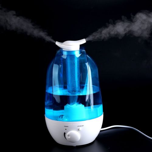  Tbest 4L Ultrasonic Humidifier Diffuser LED Light Home Office Room Mist Maker Air Purifier(US Plug), Ultrasonic Diffuser, Humidifier