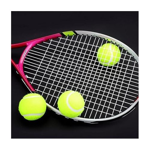  3 Colors Single Tennis Racket with Carry Bag Kids Training Practice Racquet