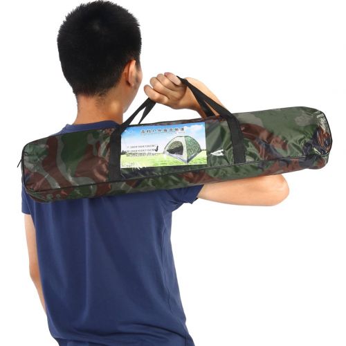  Tbest 1/2/3-4 Personen Camping Kuppelzelt Dome Zelt Familienzelt Campingzelt Outdoor Camouflage UV Schutz Wasserdicht 3-4 Personen Zelt fuer Familie Camping Wandern