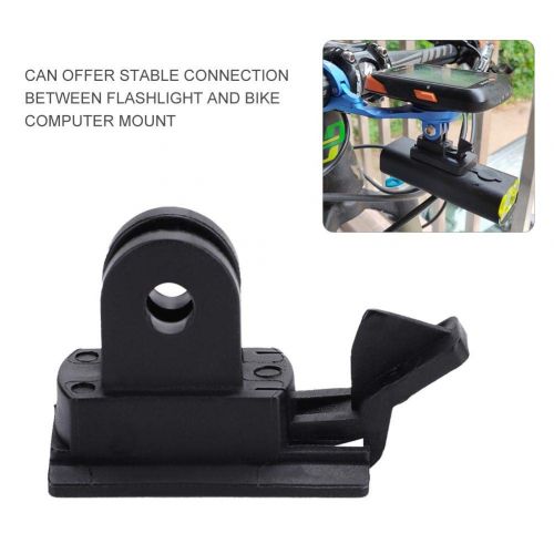  Tbest Fahrradcomputer Halterung Mount, Vorderrad Computer Mount Adapter Fahrrad Lenker Taschenlampe Halter Adapter Fahrrad Computer Halterung fuer Gaciron/Lumina(Pour Gaciron)