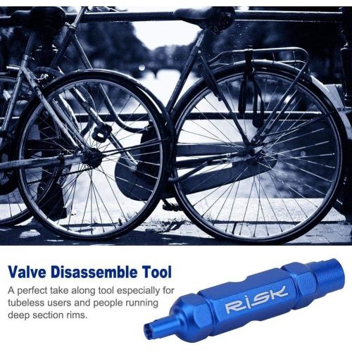  [아마존베스트]T-best Valve Core Remover Removal Tool For Presta, Bicycle Tube Tire Valve Remove Repair Tools For Mtb Road Bicycle Bike - Bule