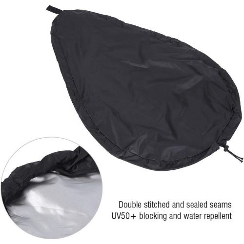  [아마존베스트]T-best Kayak Cockpit Cover,Universal Fit Blocking Canoe Storage Dust Sunblock Cover Kayak Cockpit Protector for Fishing Boat, Hobie Pro Angler, Rowing Shell & Paddle Board