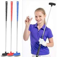 Tbest Golf Putters Kids Junior Stainless Steel Golf Club Putter 31inch Mini Rubber Head Golf Putters for Children Ages 3-5 6-8 9-12