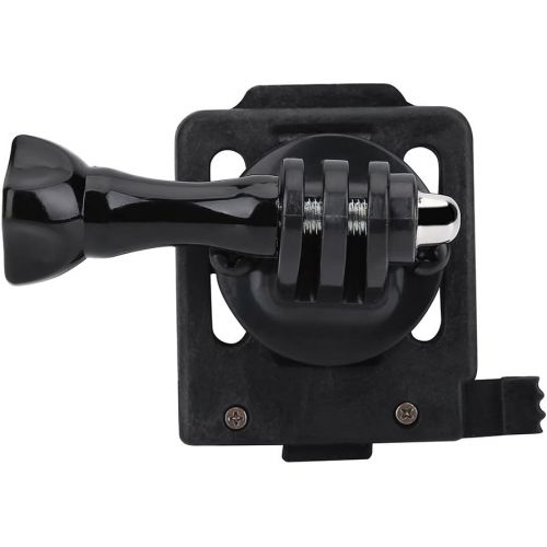  Tbest 90 Degree Rotation Military Helmet Fixed Mount Base Adapter Bracket for Camera Camcorder