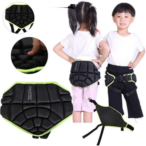  Tbest Children Sports Butt Pad Ski Snow Boarding Skate Hip Protective Padded Shorts, Kids Protective Hip Pad