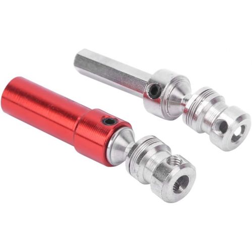  Tbest RC Rear Drive Shaft CVD, Metal Rear Drive Shaft CVD for WLtoys 12428 12423 1/12 RC Car (Red)