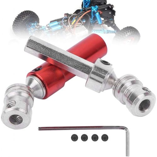  Tbest RC Rear Drive Shaft CVD, Metal Rear Drive Shaft CVD for WLtoys 12428 12423 1/12 RC Car (Red)