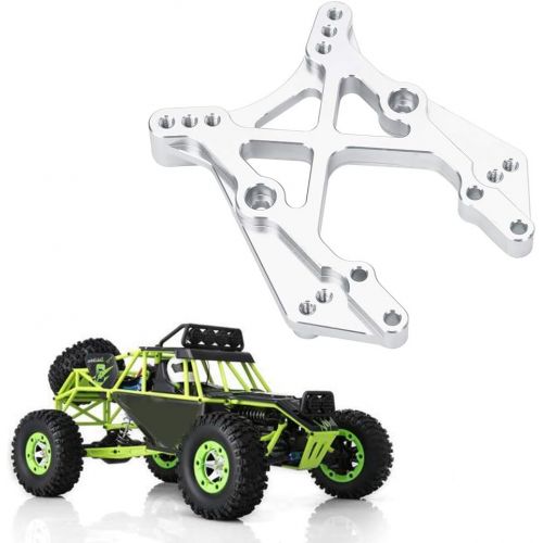  Tbest Shock Tower, 1:10 Scale Remoted Control Front Shock Tower RC Crawler Part Accessory for ECX Series 2WD RC Hobby Model 1/10 Car(Silver F-ECX1020S)