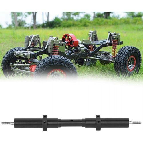  Tbest RC Wheel Axle, 1:10 Scale Metal Remote Control Crawler Car Non-Powered Rear Wheel Axle RC Upgrade Parts for 1/10 RC Tractor Truck