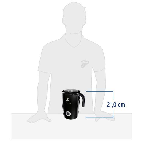  Tchibo Cafissimo Induktions-Milchaufschaumer (500ml, 500 Watt) Schwarz