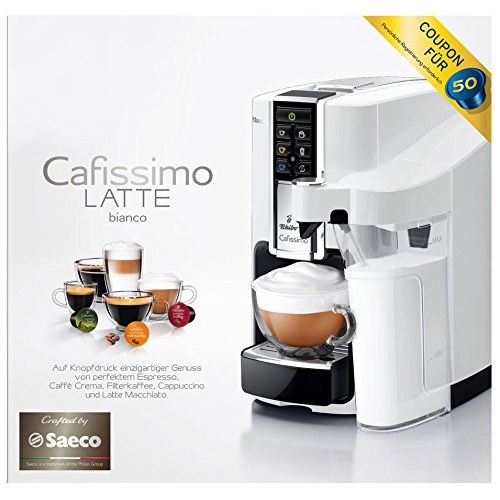  Tchibo Saeco Cafissimo Latte Kaffeemaschine, Argento