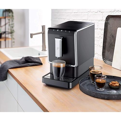  Tchibo Fully Automatic Coffee & Espresso Machine - Revolutionary Single-Serve, Bean-To-Brew Coffee Maker - No Pods, No Waste