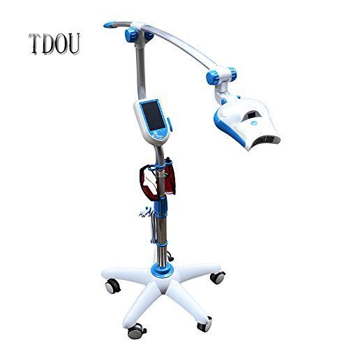  Tdou Dental Beauty Parlour 5 Inch LCD Touch Sreen DY-06 Bleaching-Lamp LED Cooling Light Teeth Whitening System with Two Glasses for Salon and Spa