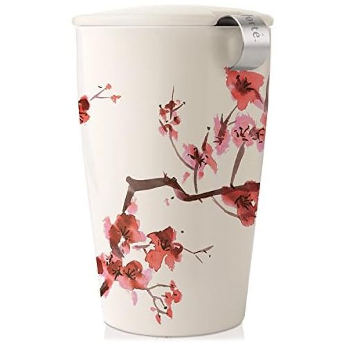  Brand: Tea Forte Kati Cherry Blossoms Cup Double-Walled Ceramic Mug