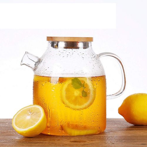  Tea kettle Glass Tea Set Elegant Cup Teapot Filter Tea Cup Simple Tea Cup Tea Office Tea Ceremony Cup 1600ml Tea Pots