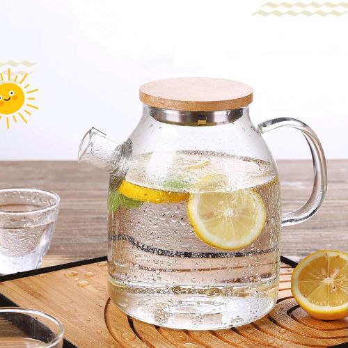  Tea kettle Glass Tea Set Elegant Cup Teapot Filter Tea Cup Simple Tea Cup Tea Office Tea Ceremony Cup 1600ml Tea Pots