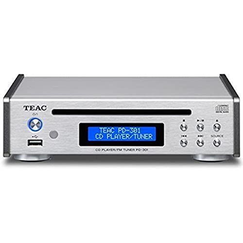  TEAC CD Player / FM Tuner PD-301-S (Silver)