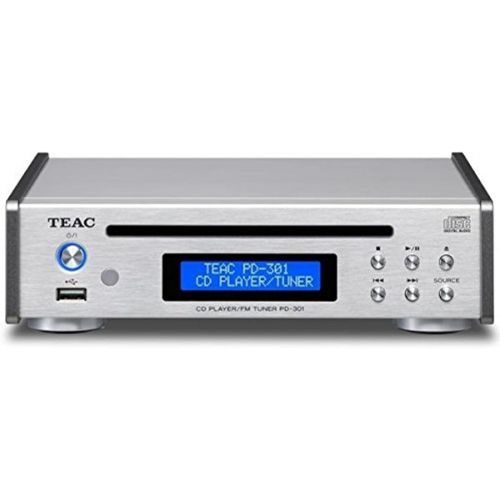  TEAC CD Player / FM Tuner PD-301-S (Silver)
