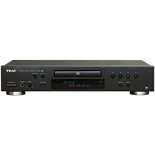  TEAC CD-P650 Home Audio CD Player with USB and iPod Digital Interface - Black