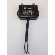 TEAC VIDEO A-B ANTENNA SWITCH, 300 OHM TWIN LEAD TO TWO 75 OHM F FEMALE CONNECTOR INPUT