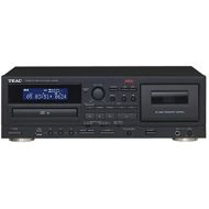 [아마존베스트]Teac AD-850(B) CD and Cassette Player (Tape Deck, CD Music Player, with USB Storage, Karaoke Function, Microphone Input, CD-R/RW and MP3 Playback) - Black