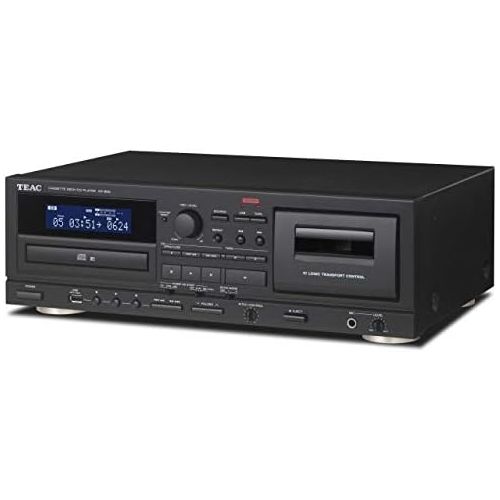  [아마존베스트]Teac AD-850(B) CD and Cassette Player (Tape Deck, CD Music Player, with USB Storage, Karaoke Function, Microphone Input, CD-R/RW and MP3 Playback) - Black