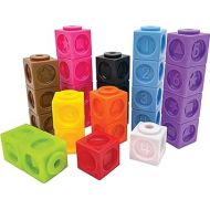 Teacher Created Resources Numbers and Shapes Connecting Cubes, Set of 100