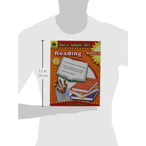  Teacher Created Resources Daily Warm-Ups: Reading Book, Grade 3