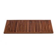 Teak Boutique Floor Mat (Large), Teak Wood, Stanley (Natural)