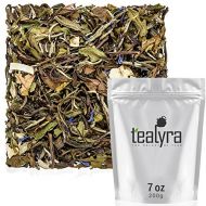 Tealyra - White Coconut Cream - Premium White Tea with Coconut Chips Blend - Loose Leaf Tea - High in Antioxidants - Caffeine Level Low - All Natural Ingredients - 200g (7-ounce)
