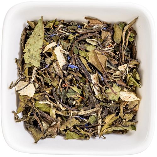  Tealyra - White Coconut Cream - Premium White Tea with Coconut Chips Blend - Loose Leaf Tea - High in Antioxidants - Caffeine Level Low - All Natural Ingredients - 200g (7-ounce)