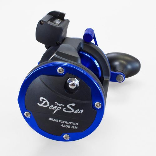  [아마존베스트]Team Deep Sea Multiplier Reel Beast Counter 4300with Counter (Metre) Right Hand for the Right