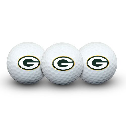  Team Effort Green Bay Packers Golf Ball 3 Pack