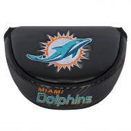 Team Effort Miami Dolphins Black Mallet Putter Cover