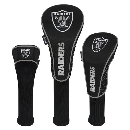  Team Effort Oakland Raiders Set of 3 Headcovers