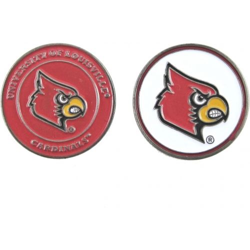  Team Golf Louisville Cardinals Hat Clip with Golf Ball Marker