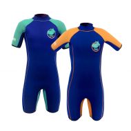 Team Magnus Kids Wetsuit - Unique 5mm Neoprene Shorty - Extremely Insulating and Elastic for Kids Age 3-14