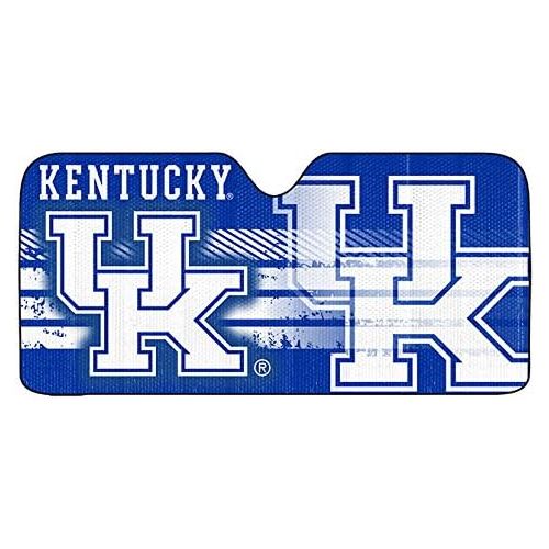  Team ProMark NCAA Kentucky Wildcats Deluxe Universal Fit Auto Windshield Sun Shade