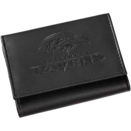  Team Sports America NFL Tri-Fold Wallet, Black