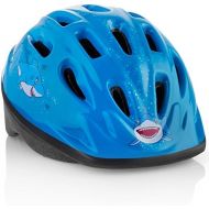 [아마존베스트]TeamObsidian KIDS Bike Helmet  Adjustable from Toddler to Youth Size, Ages 3-7 - Durable Kid Bicycle Helmets with Fun Aquatic Design Boys and Girls will LOVE - CPSC Certified for Safety and Co