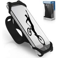 [아마존 핫딜]  [아마존핫딜]TeamObsidian Premium Fahrrad Handyhalterung fuer Smartphones - fuer alle Fahrradlenker - Langlebiges Rutschfestes Silikon - Universal Befestigung fuer 99% Aller Smartphones - Sicher &