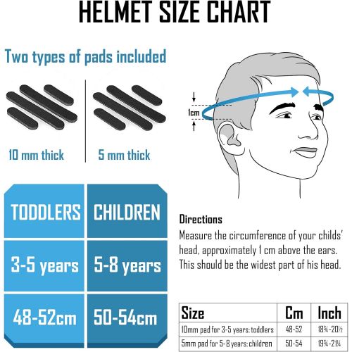  TeamObsidian Kids Bike Helmet ? Adjustable from Toddler to Youth Size, Ages 3-8 Years Old ? Breathable Kids Bicycle Helmet - Durable Toddler Bike Helmet with Fun Designs Boys and Girls Will Lov