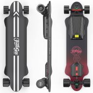 Teamgee H20 39 Electric Skateboard with Remote, 1200W Dual Motors, 18Miles Range, 26PMH Top Speed, 4 Speed Adjustment Longboards Skateboard Designed for Teens and Adults