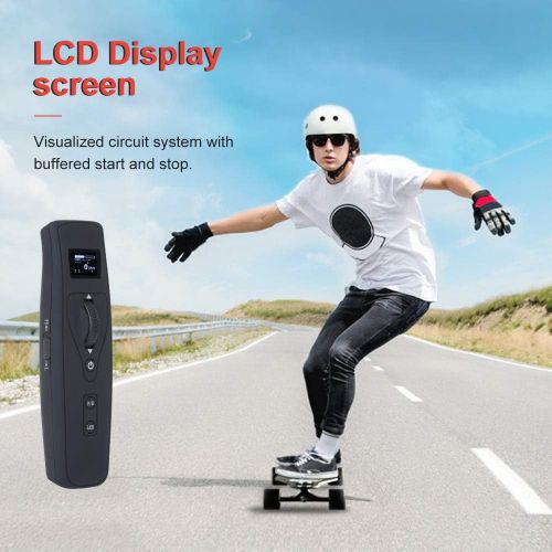  Teemgee H5 37 Electric Skateboard, 22 MPH Top Speed, 760W Dual Motor, 11 Miles Range, 14.5 Lbs, 10 Layers Maple Longboard with Wireless Remote Control