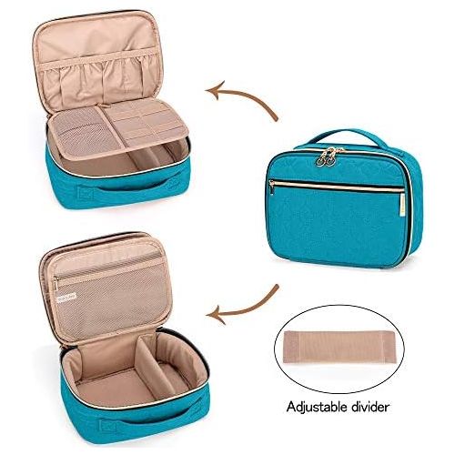  Teamoy Travel Carrying Storage Bag Compatible with Mini 9/Mini 11 Instant Camera, Camera Case for Instant Camera and Accessories, Teal