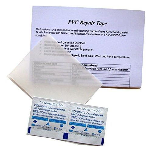  Tear Aid PVC Reparatur Pad 7,5 x 10cm selbstklebend kite