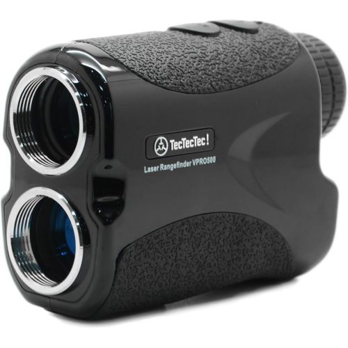  TecTecTec VPRO500 Golf Rangefinder - Laser Range Finder with Pinsensor - Laser Binoculars - with Battery