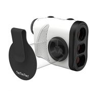 TecTecTec KLYR Golf Rangefinder with Slope, Belt Clip, Magnetic Holder. Laser Range Finder with 2022 Optics, high end case, Golf Ball Marker with Magnet.