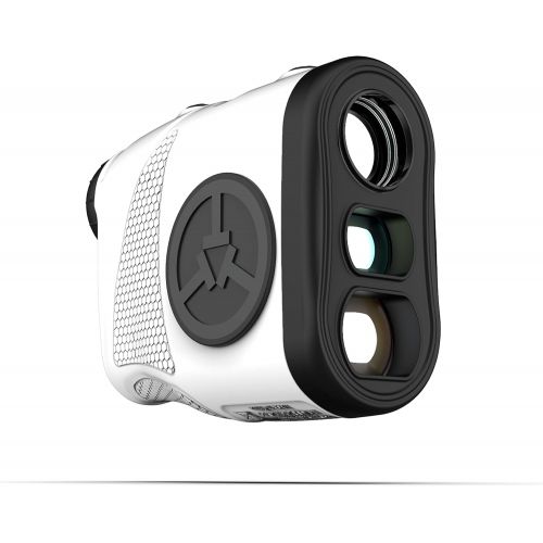  TecTecTec KLYR Golf Rangefinder with Slope, Belt Clip, Magnetic Holder. Laser Range Finder with 2022 Optics, high end case, Golf Ball Marker with Magnet.